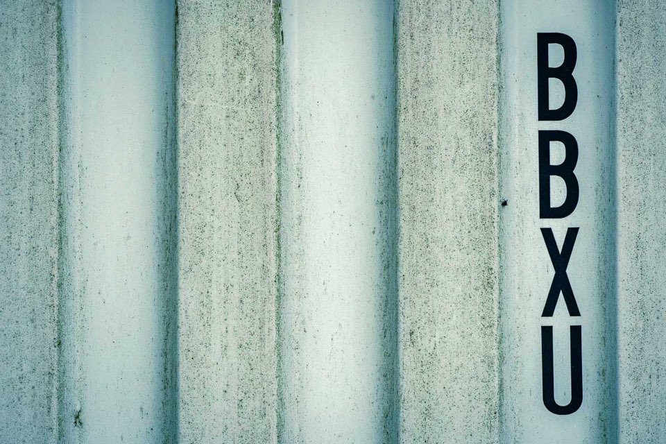 Container, Nahaufnahme